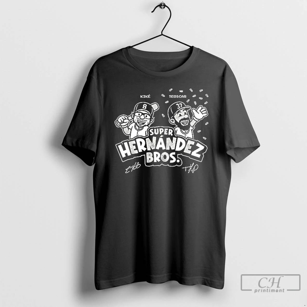 Premium Super Hernandez Bros Kike Teoscar Ceramic Ceramic And Classic Dad Cap T Shirts
