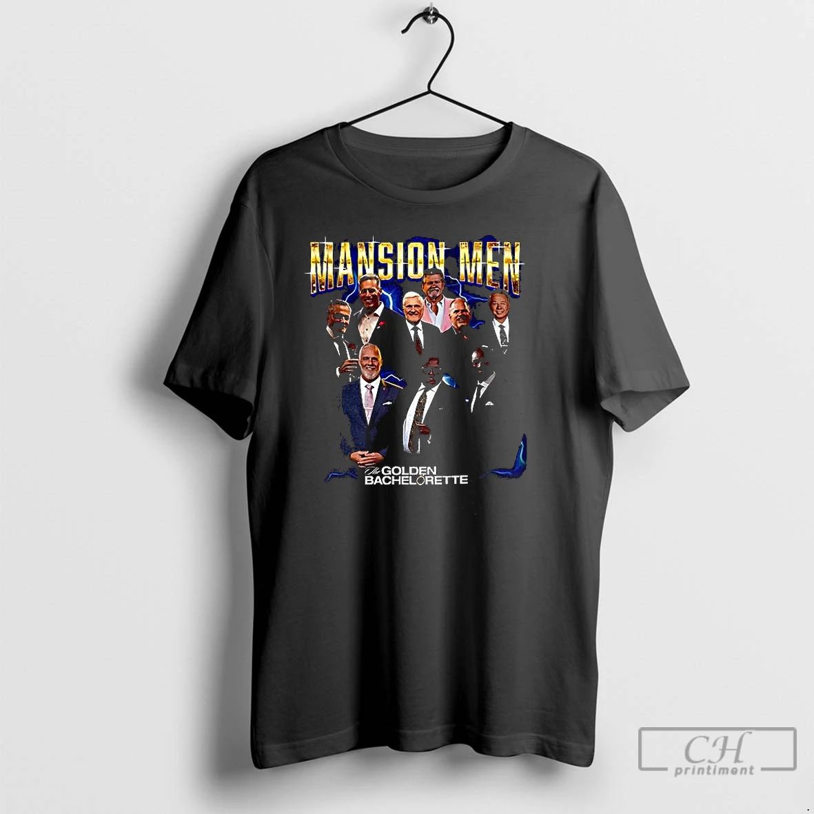 Classic The Golden Bachelorette Heartthrob Mansion Men T Shirts