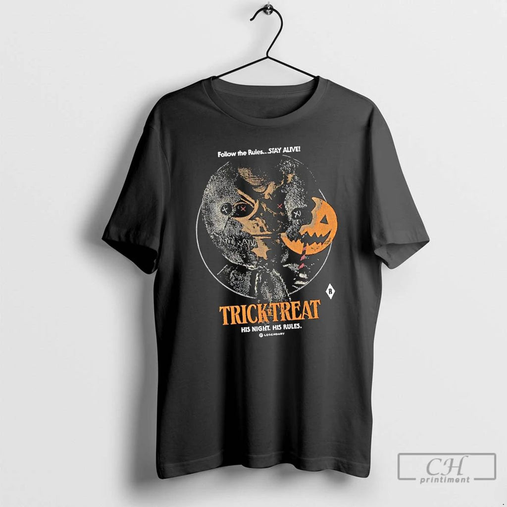 Classic Sam Pumpkin Trick R Treat His Night His Rules Follow The Rules Stay Alive