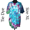 Handcrafted - Tie Dye T-Shirt – Vibrant Handmade - Boho Unisex Top