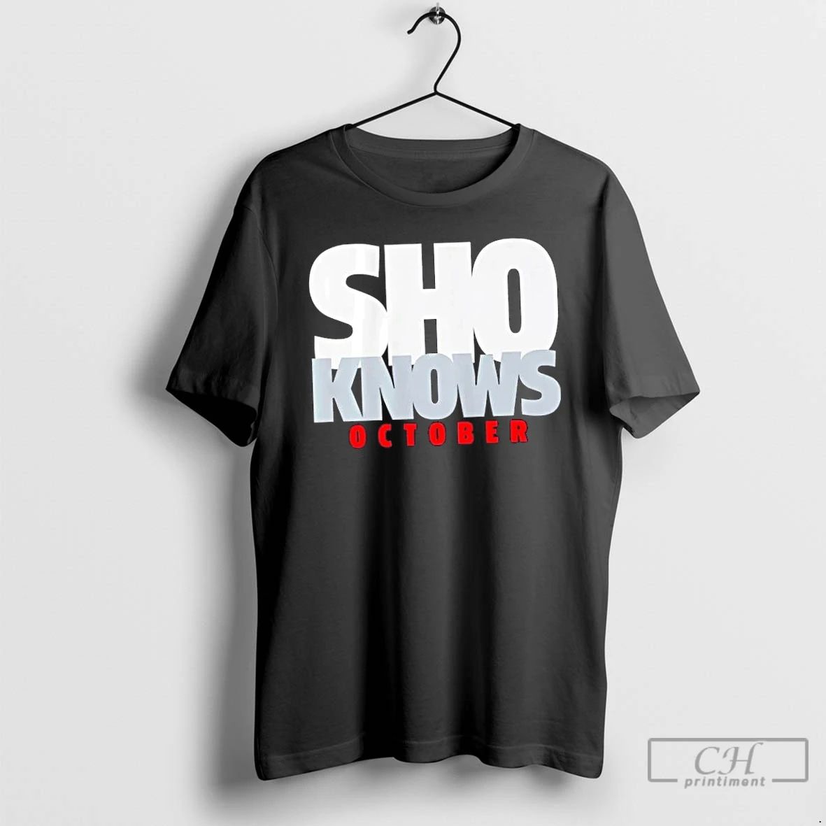 Classic Los Angeles Dodgers Shohei Ohtani Sho Knows October T Shirts