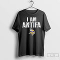Classic Minnesota Vikings I Am Antifa Against T Shirts