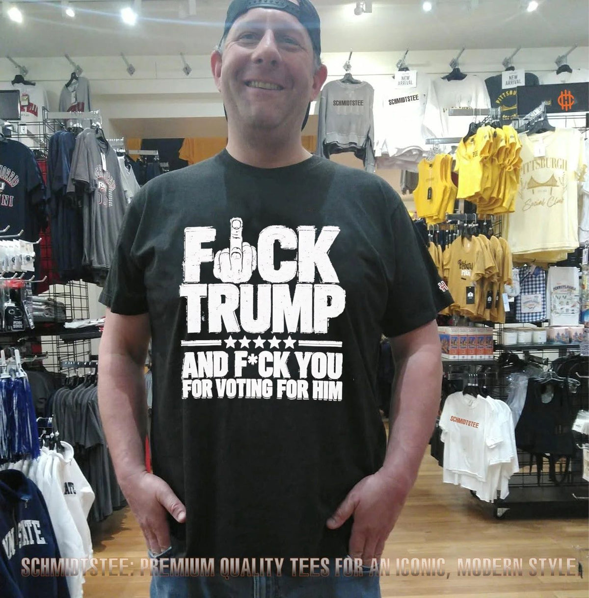 Fck Trump and Fck You for Voting for Him shirt