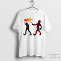 Classic Deadpool Wade Winston Wilson Skeleton Cartoon