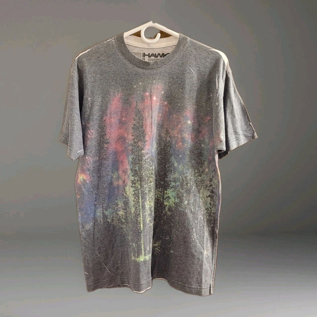 Tony Hawk T Shirt Mens XL Gray Graphic Print Skater Y2K Style Street Wear Forres
