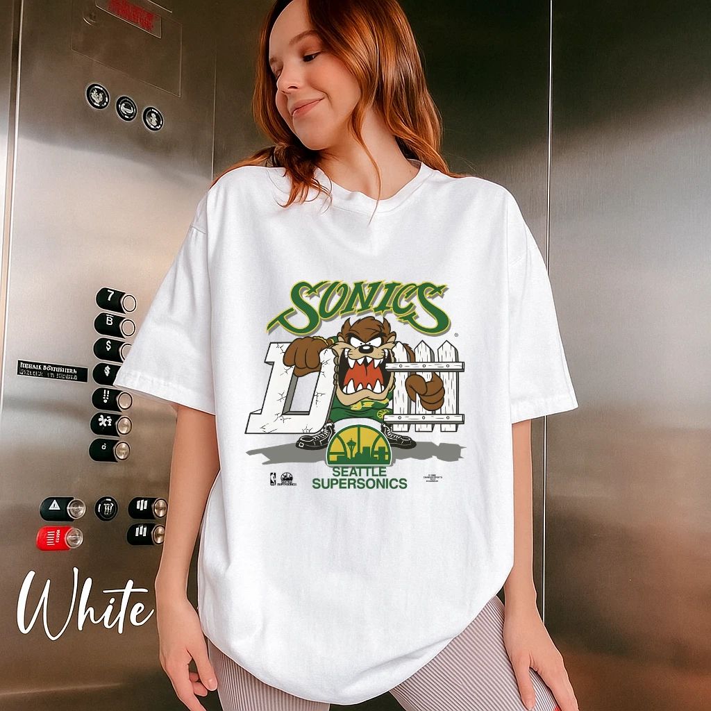 Vintage 1995 Seattle Supersonics “Taz” Basketball Graphic T-Shirt