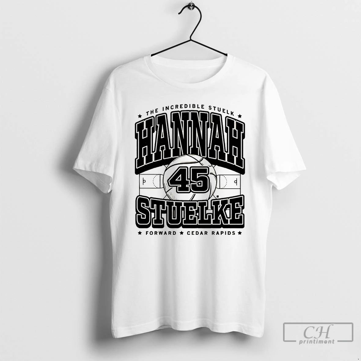 Classic The Incredible Hannah Stuelke Forward Iowa Hawkeyes T Shirts
