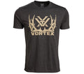 Vortex Optics Full-Tine Short Sleeve T-Shirt Mens M/L/XL/2X/3X Charcoal Heather