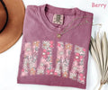 Boho Floral Nana Comfort Tee