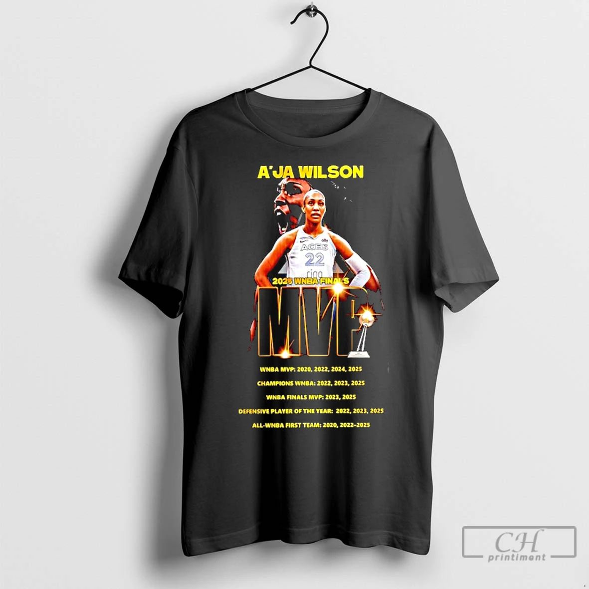 Classic Aja Wilson Las Vegas Aces 2025 Wnba Finals Mvp