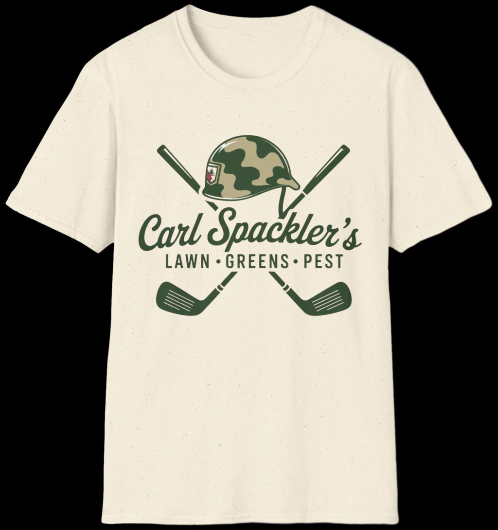 Carl Spackler's Lawn Greens Pest T-Shirt | Caddyshack Shirt | Softstyle Tee