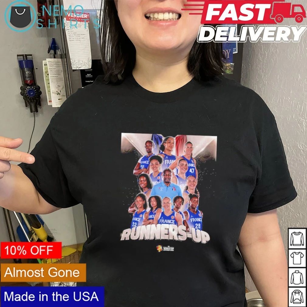 France Team Runners-Up FIBA Women’s Basketball World Cup 2026 shirt