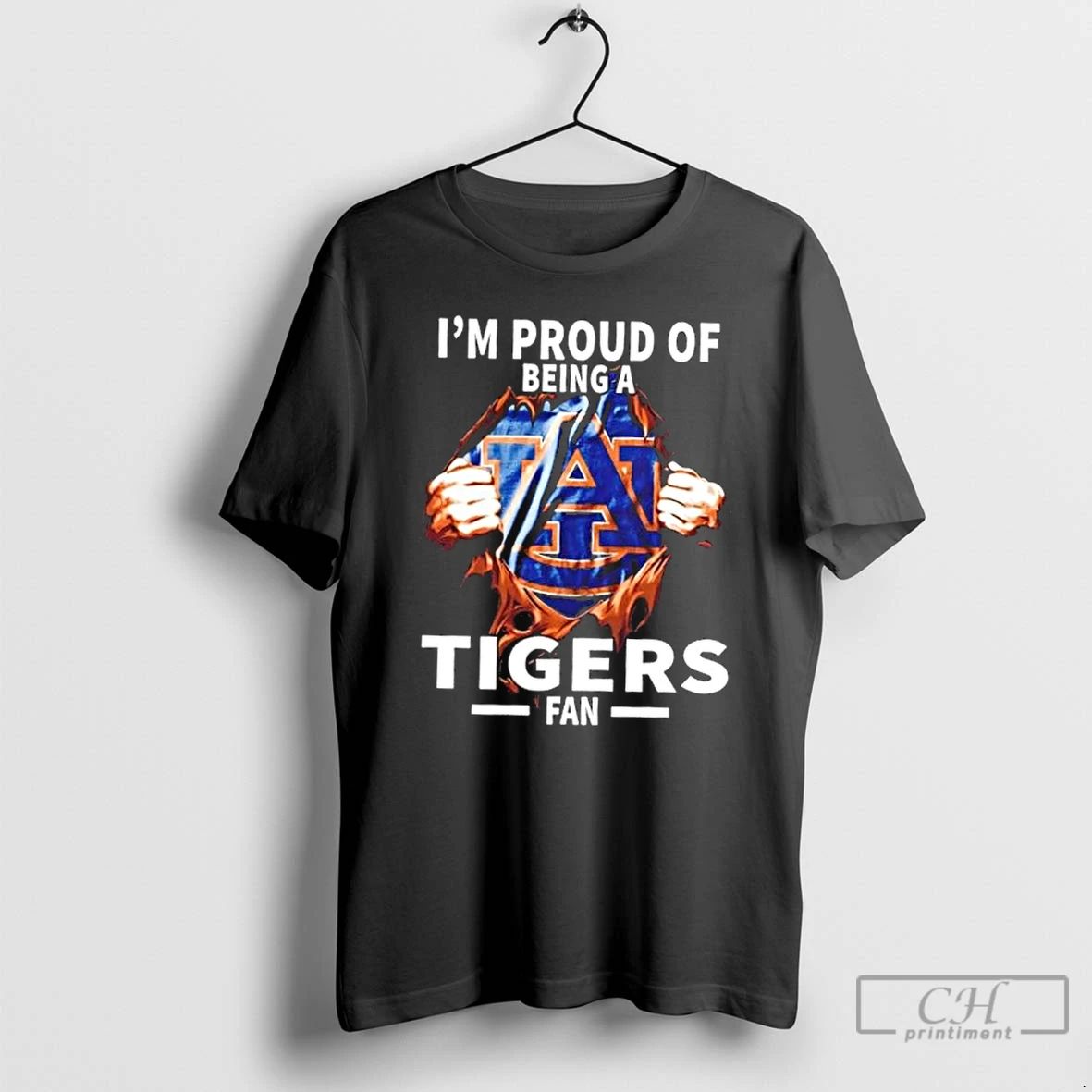 Classic Im Proud Of Being A Auburn Tigers Fan T Shirts