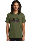 Fear-None-1 Mens Graphic Tee, 100% Cotton, Casual Summer Wear
