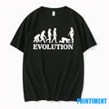 Evolution The March Of Progress Parody Tshirts Sweater