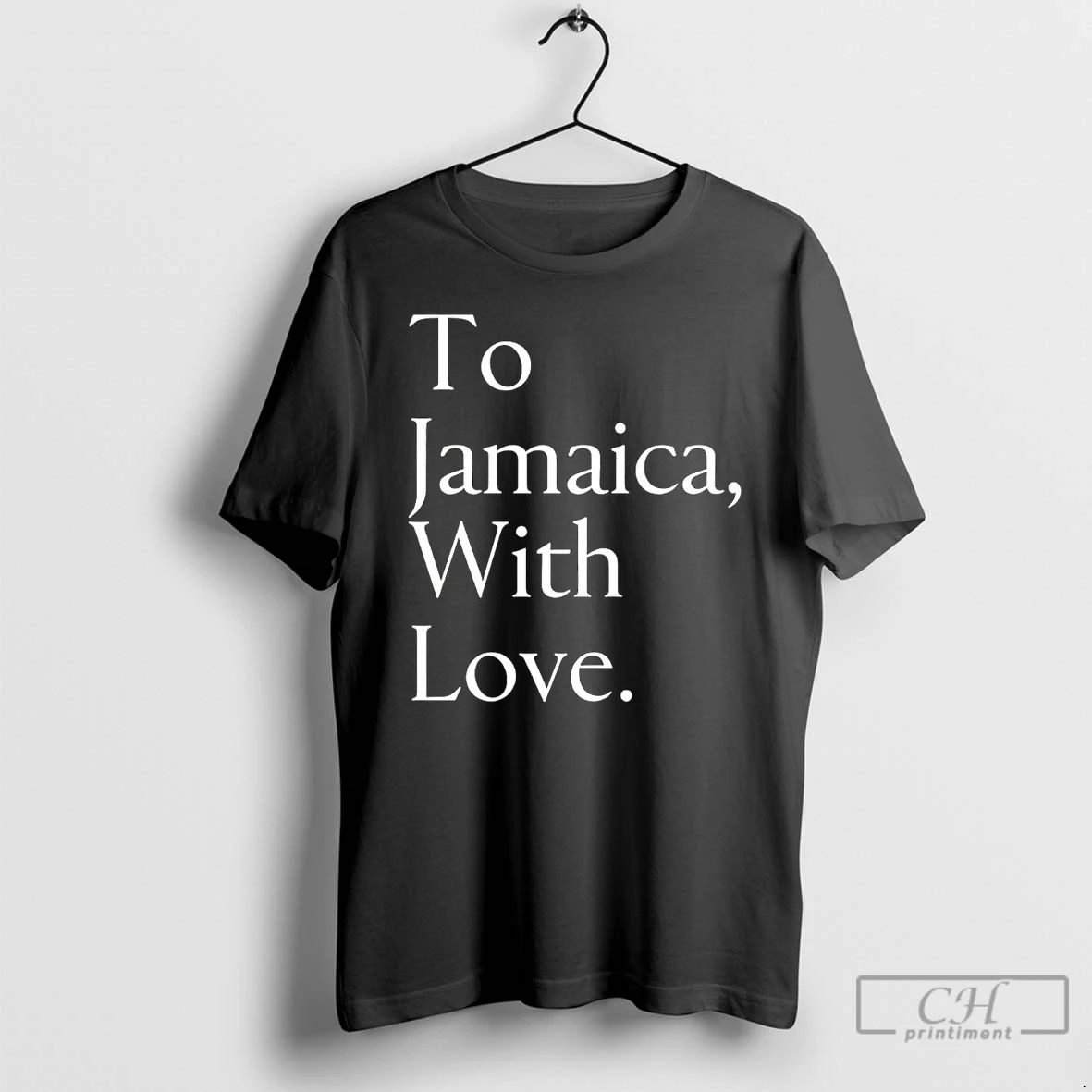 Classic To Jamaica With Love T Shirts