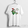 Premium Portland Protest Frog Merry Resistmas T Shirts