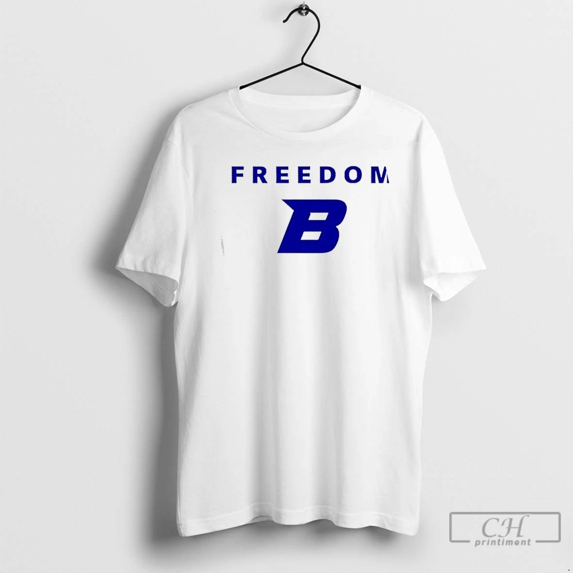 Classic Freedom Charlie Kirk X Boise State University 2 Sided T Shirts