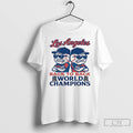 Premium Emoji Los Angeles Dodgers Back To Back World Champions T Shirts