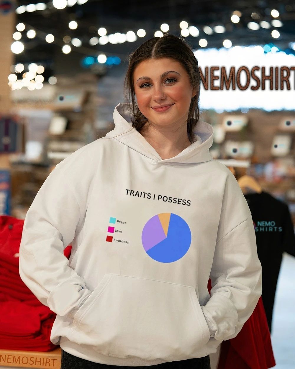 Traits I Possess Peace Love and Kindness shirt