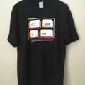 'It's Geek 2 Me'  MENS' Black cotton funny T-shirt.Size: XL. NWOT