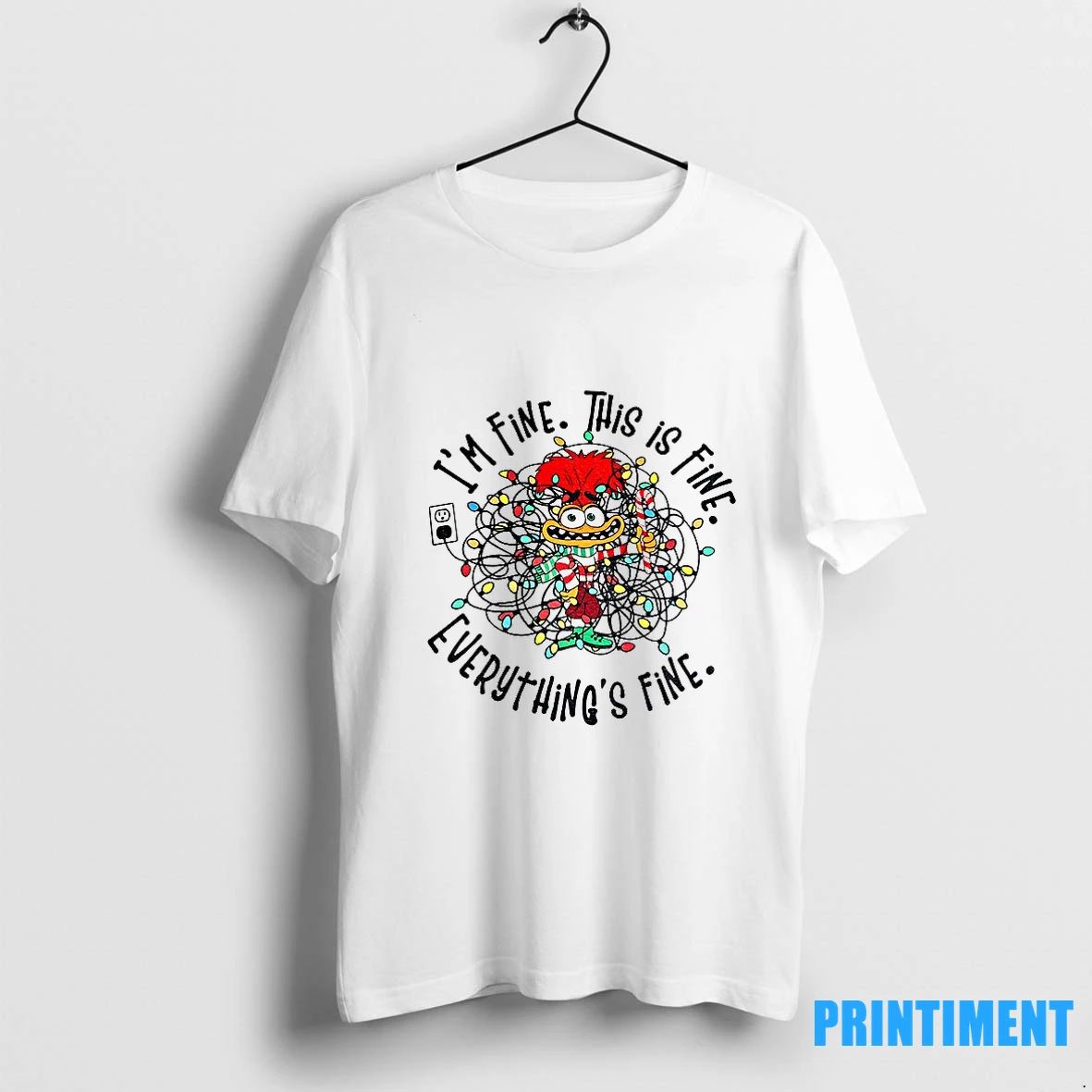 Anxiety Inside Out 2 Im Fine This Is Fine Everythings Fine Tshirts Sweater