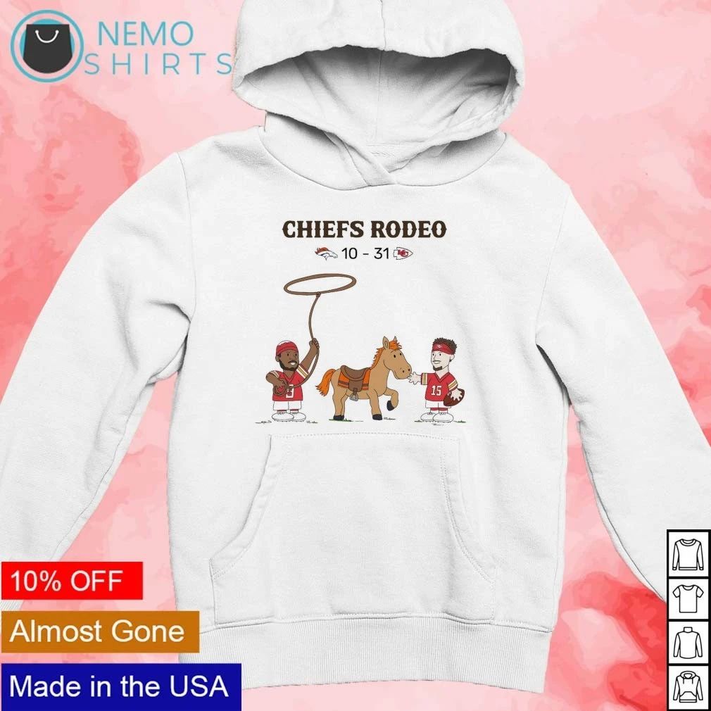 Chiefs Rodeo Patrick Mahomes 15 and L’Jarius Sneed 9 shirt