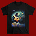 Space Ace Ace frehley Short Sleeve Cotton All size Shirt D2008
