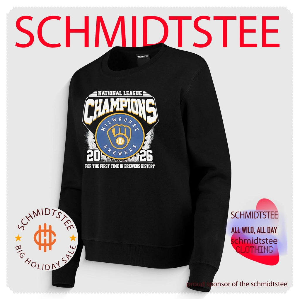 Milwaukee Brewers 2026 National League Champions For The First Time In Brewers History shirt