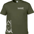 carp on side fishing t shirt all sizes kids and adults angling novelty carp fish