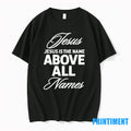 Qb Justin Fields Wearing Jesus Is The Name Above All Names Tshirts Sweater