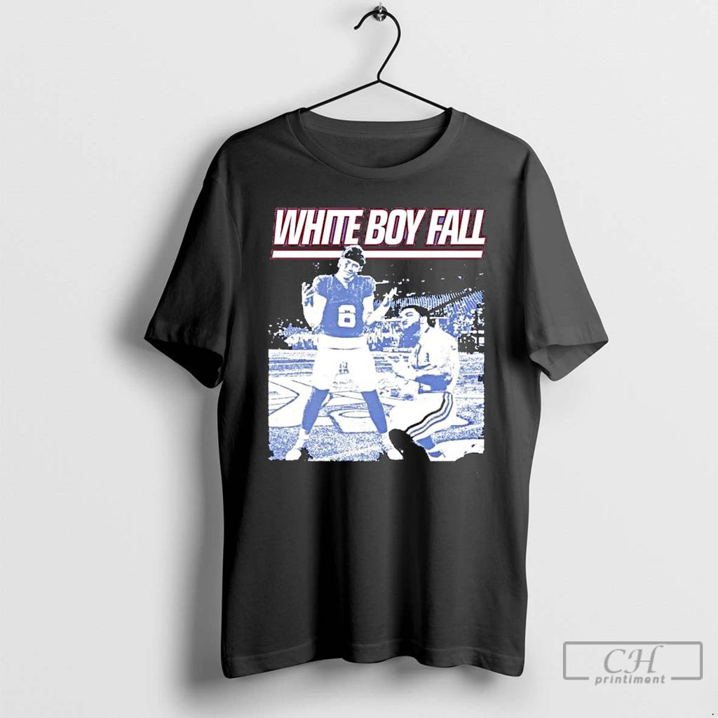 Classic White Boy Fall Jaxson Dart And Cam Skattebo T Shirts