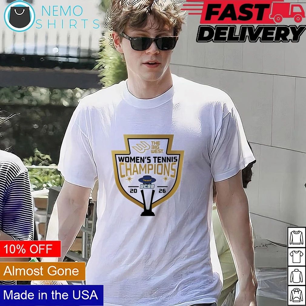 UCSB 2026 The Big West Women’s Tennis Champions shirt