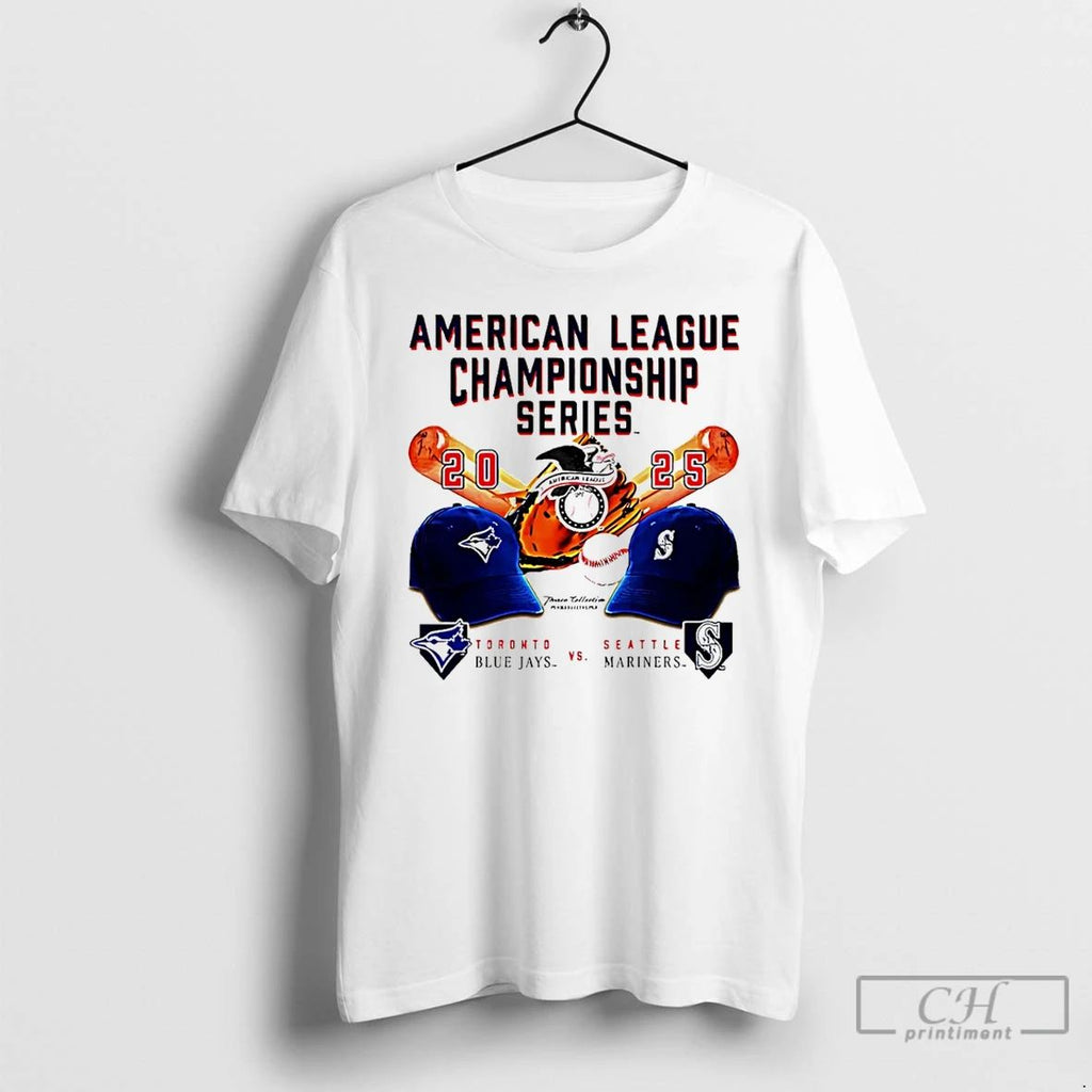 Classic Toronto Blue Jays Vs Seattle Mariners 2025 American League Championship Series T Shirts