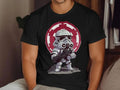 Galactic Empire Trooper T-Shirt, Sci-Fi Fan Tee, Cartoon Trooper Design T-Shirt