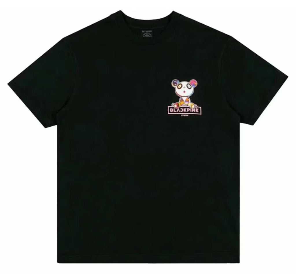 BLACKPINK x Takashi Murakami Signature Tee T-Shirt Black Unisex - 2XL