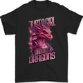 Just a Girl Who Loves Dragons Fantasy RPG Mens T-Shirt 100% Cotton