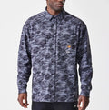New Era Cap Men's McLaren F1 Formula 1 Team Midnight Camo Long Sleeve Shirt