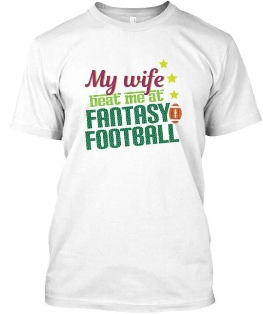 Fantasy Football Loser Husband Funny T-Shirt Made in the USA Size S to 5XL
