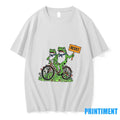 Frog On Bike Resist Portland Frog Protest Tshirts Sweater