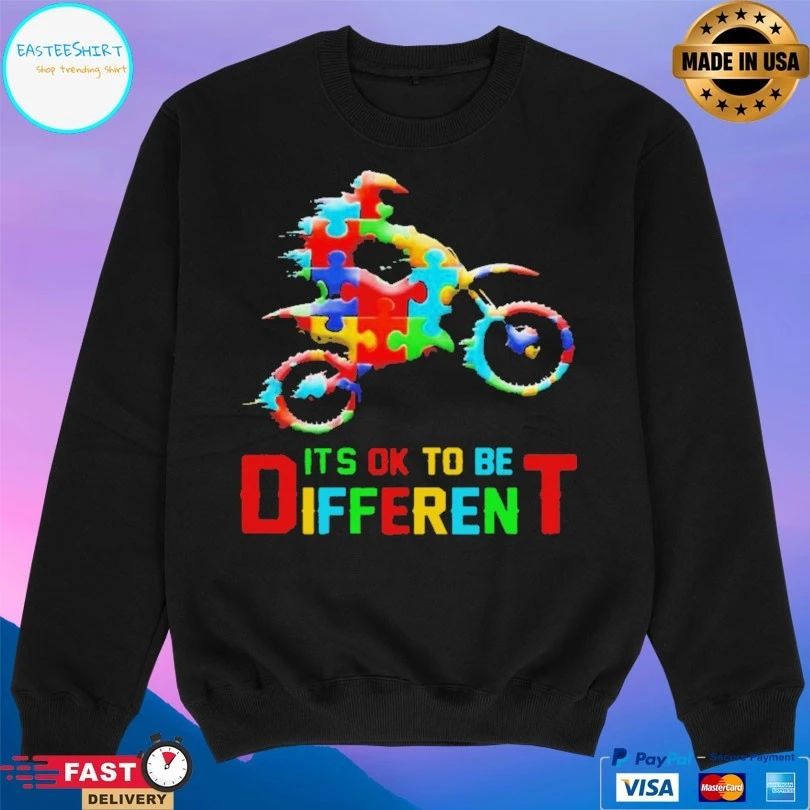 Rider It’s Ok To Be Different Autism T-shirt