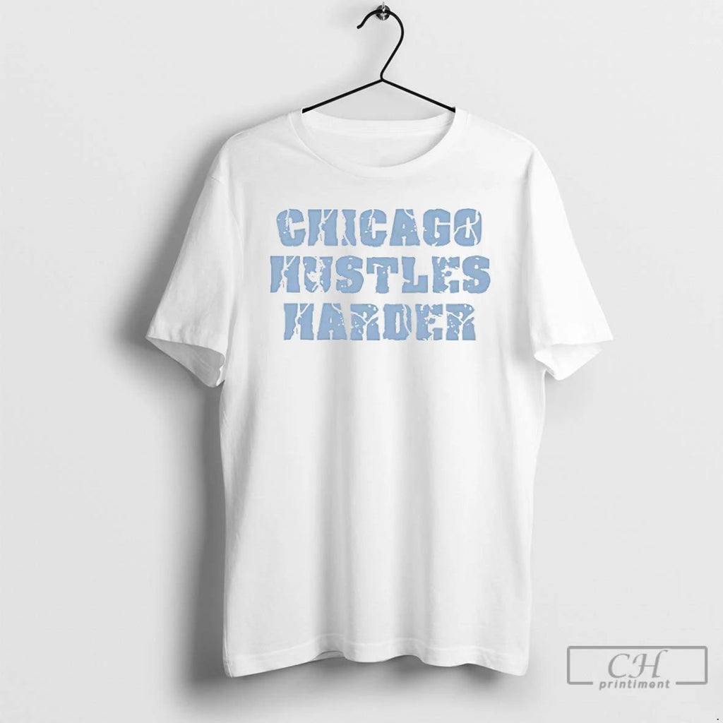 Premium Chicagoat Hustle Harder T Shirts