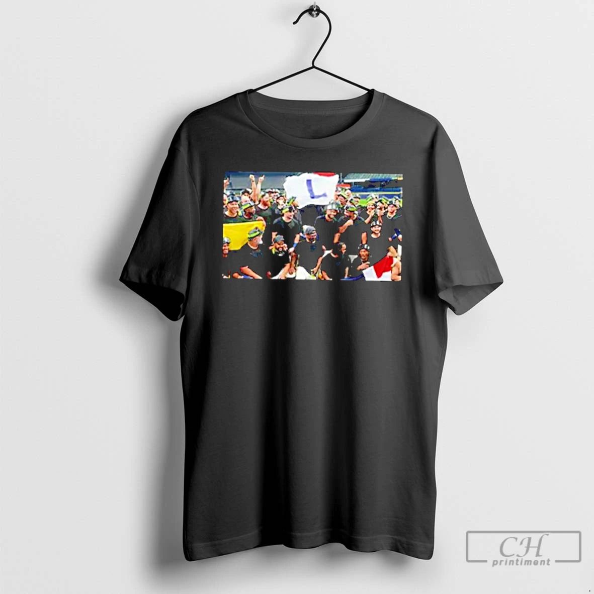 Premium Milwaukee Brewers Flying The L Flag T Shirts