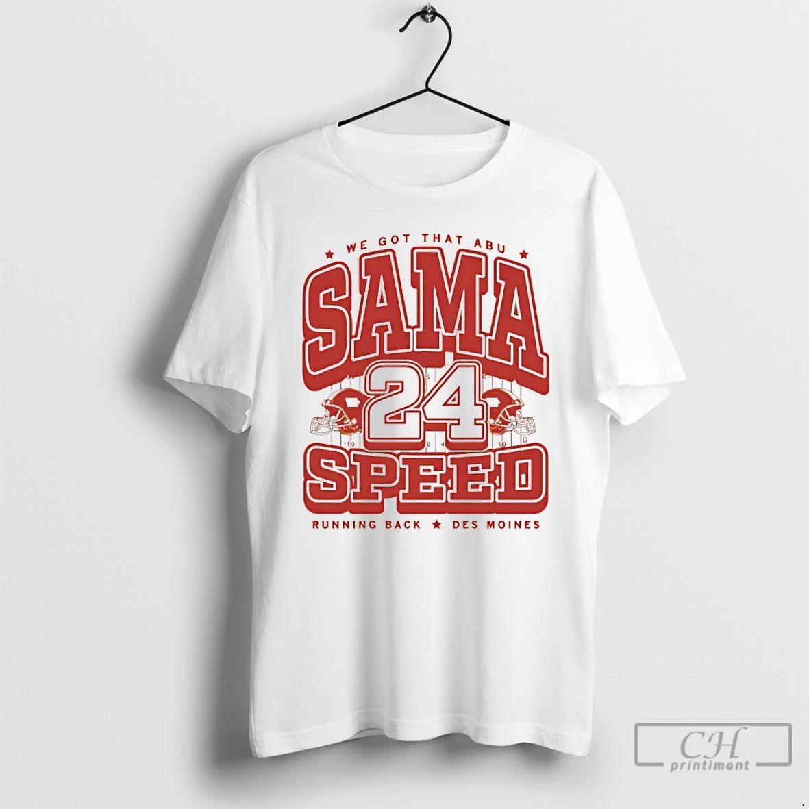 Classic Abu Sama Iowa State Cyclones Max Collegiate T Shirts