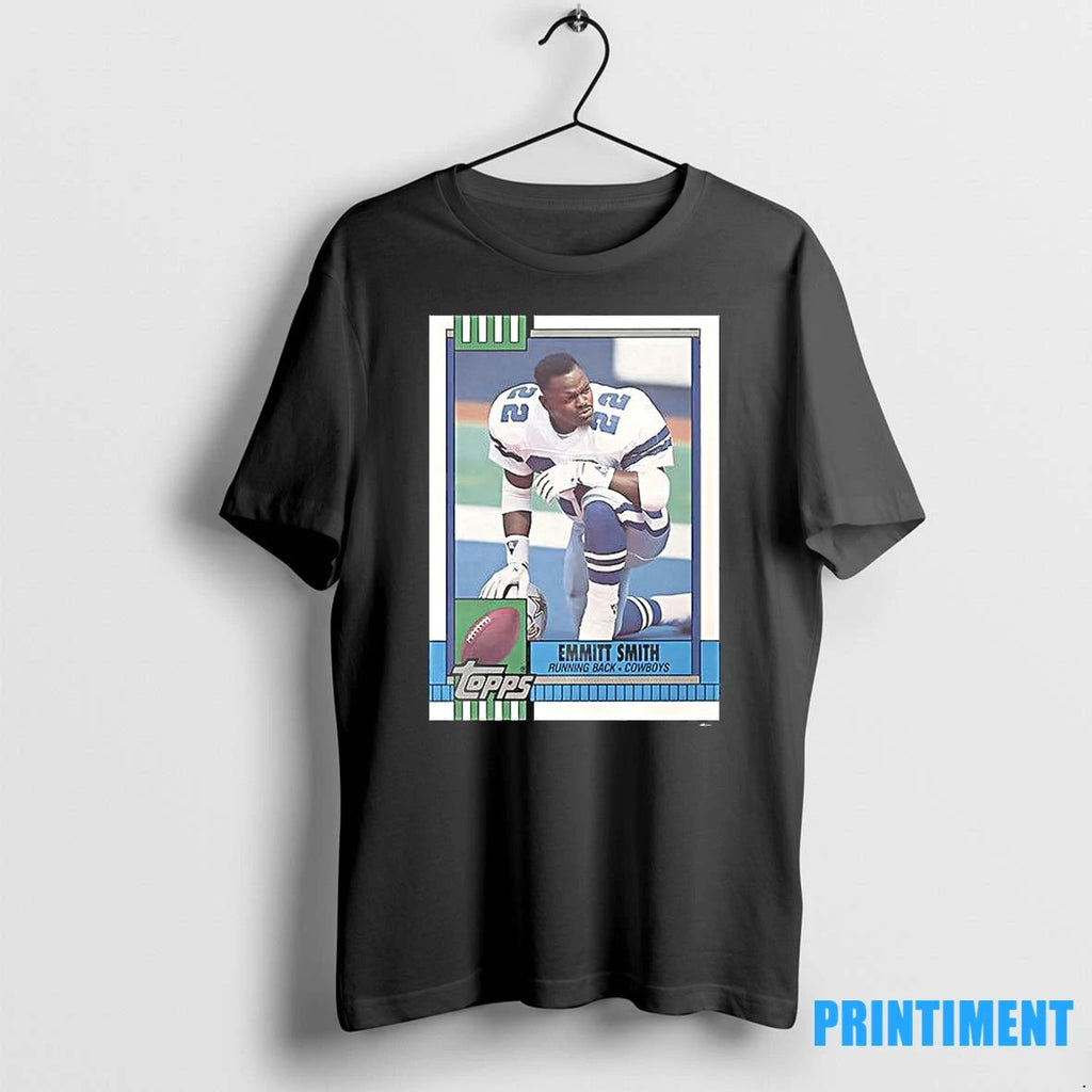 Dallas Cowboys Emmitt Smith Trading Card Tshirts Sweater