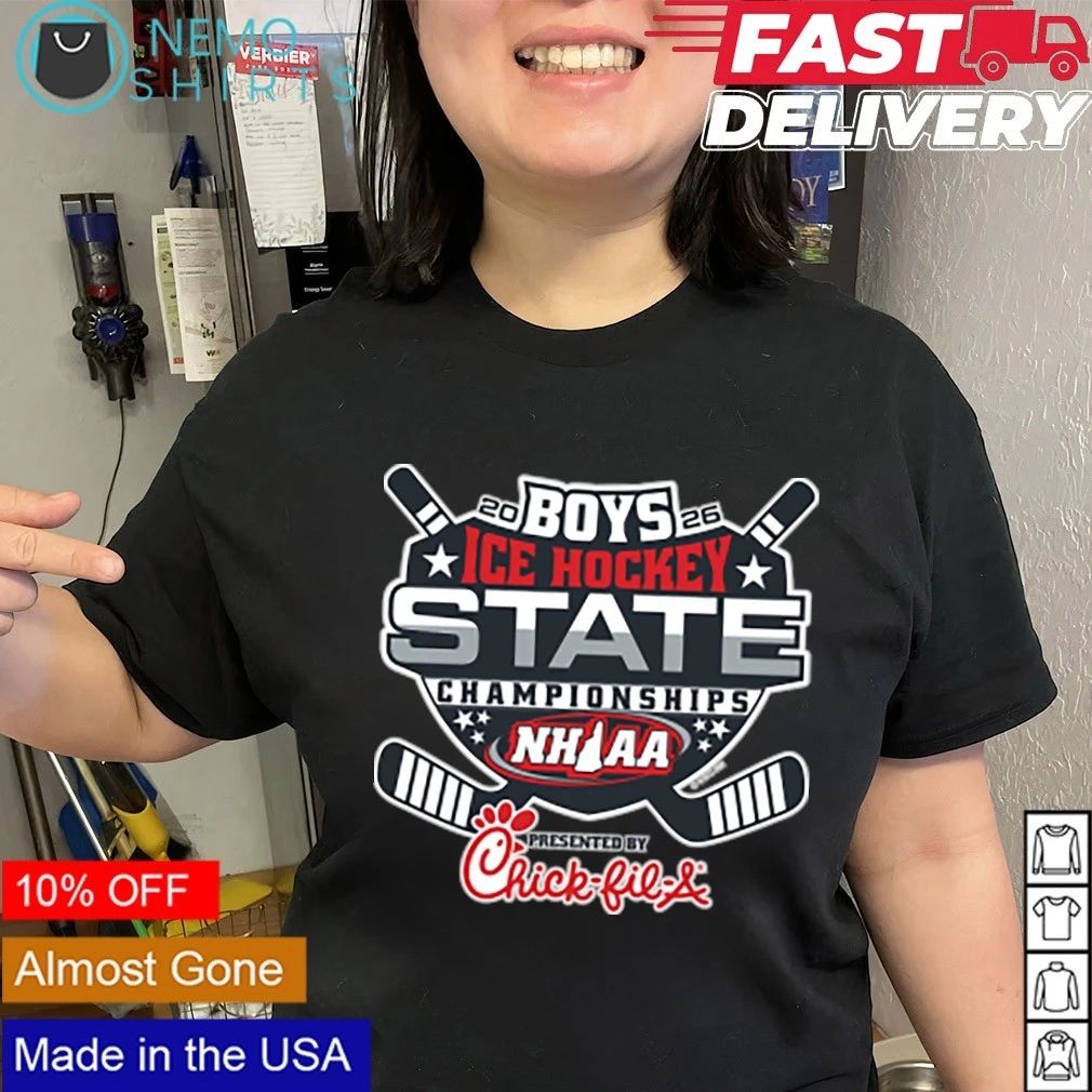NHIAA Boys Ice Hockey State Championships 2026 shirt