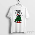 Classic Merry F Caw F Christmas T Shirts