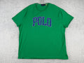 Polo Ralph Lauren Shirt Adult Extra Large Green Short Sleeve Crew Neck Cotton