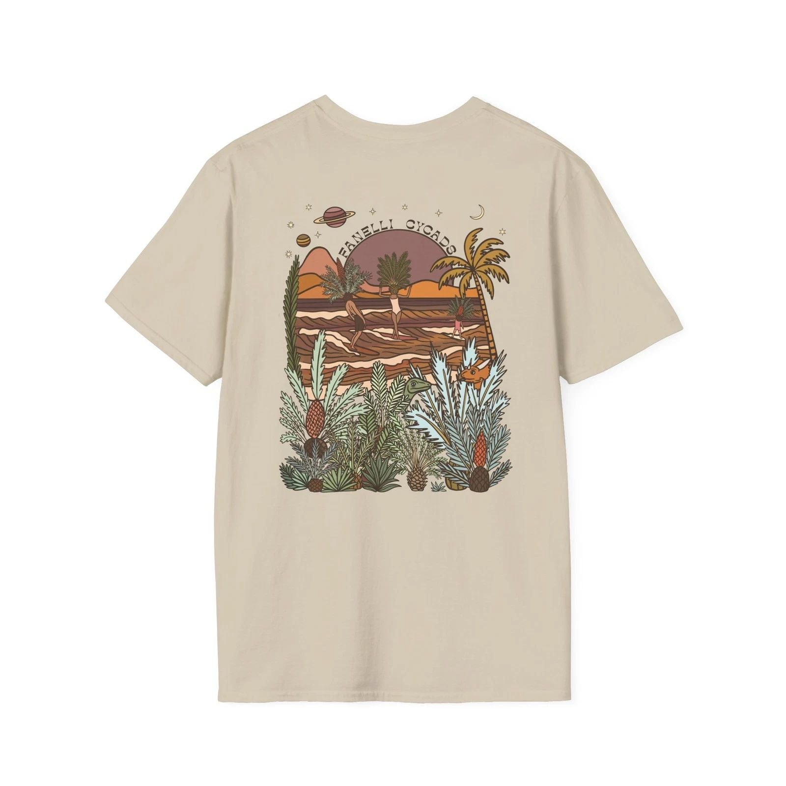 Fanelli Cycads Tee – Surfing Cycads