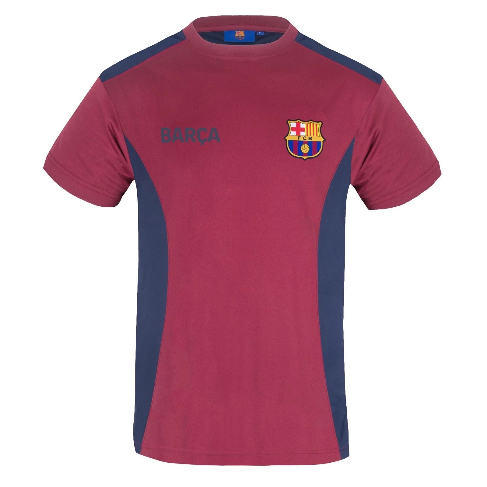FC Barcelona Mens Official T-Shirt Poly Football Gift